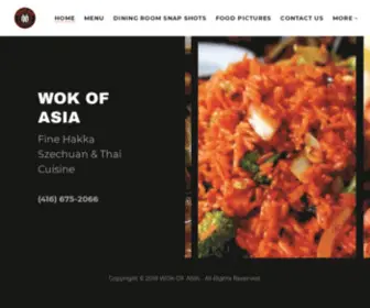 Wokofasia.com(WOK OF ASIA) Screenshot