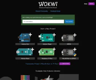 Wokwi.com(Arduino Simulator) Screenshot