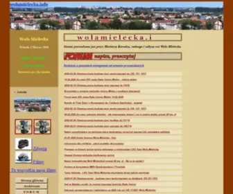 Wolamielecka.info(Wolamielecka info) Screenshot