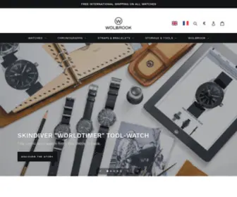 Wolbrook.com(Wolbrook Watches) Screenshot