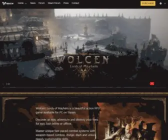 Wolcengame.com(Wolcen: Lords of Mayhem) Screenshot