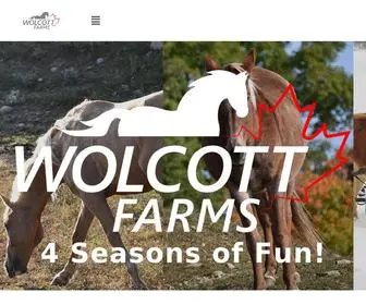 Wolcottfarms.com(4 Seasons of Fun) Screenshot