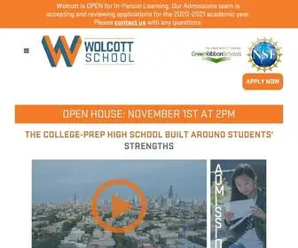 Wolcottschool.org(We set the bar high. strength) Screenshot