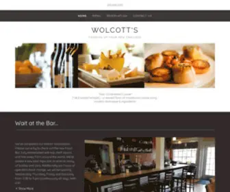 Wolcottsrestaurant.com(Restaurant, Lobster Seafood, Restaurant, Outdoor Dining) Screenshot
