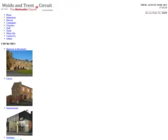 Woldsandtrentmethodist.org.uk(Wolds and Trent Circuit) Screenshot