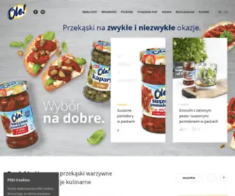 Wole-OLE.pl(Przekąski na zwykłe i niezwykłe okazje) Screenshot