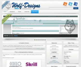 Wolf-Designs.com(Wolf Designs) Screenshot