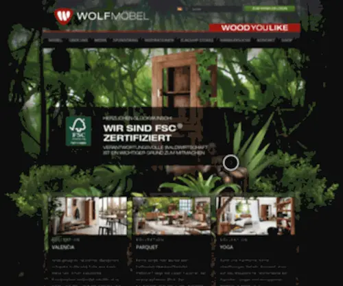 Wolf-Moebel.de(Wolf Moebel) Screenshot