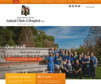 Wolfanimalhospital.com(Wolfanimalhospital) Screenshot