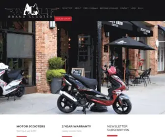 Wolfbrandscooters.com(Wolf Brand Scooters) Screenshot