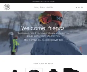 Wolfegoggles.com(Wolfe Goggles) Screenshot