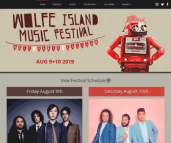 WolfeislandmusicFestival.com(Wolfe Island Music Festival) Screenshot