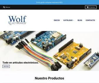 Wolfelectronics.net(Lo mejor en tecnología) Screenshot