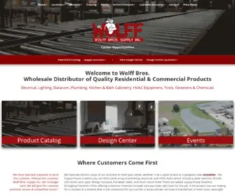 Wolffbros.com(Supply, Inc) Screenshot