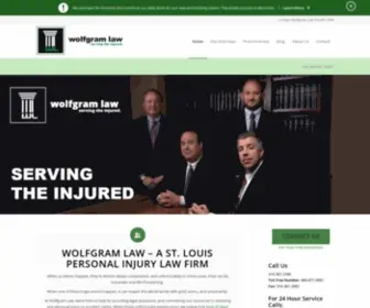 Wolfgramlaw.com(Wolfgram Law) Screenshot