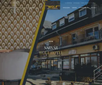 Wolfhotel.hu(Wolf Hotel) Screenshot