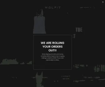 Wolfit.in(Shop Wolfit's exclusive range of gym wear & sports wear online. Our motive) Screenshot