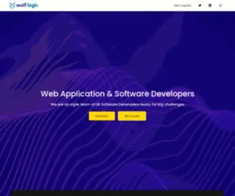 Wolflogic.co.uk(Software & Application Development) Screenshot