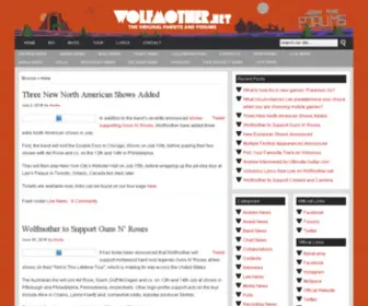 Wolfmother.net(Wolfmother) Screenshot