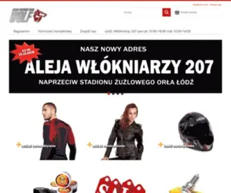 Wolfmoto.pl(Kurtki motocyklowe łódź) Screenshot