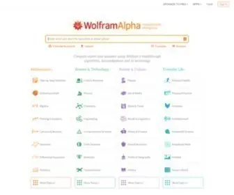 Wolframalpha.com(Wolfram) Screenshot