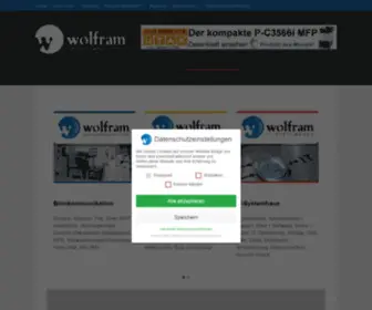 WolframGruppe.de(Wolfram) Screenshot