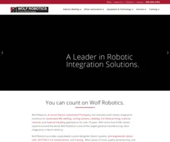 Wolfrobotics.com(Wolf Robotics) Screenshot