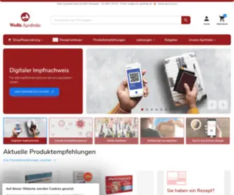 Wolfs-Apotheke.de(Wolfs Apotheke Bredstedt) Screenshot
