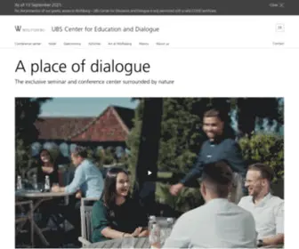 Wolfsberg.com(A place of dialogue) Screenshot