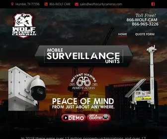 Wolfsecuritycameras.com(Front Page) Screenshot