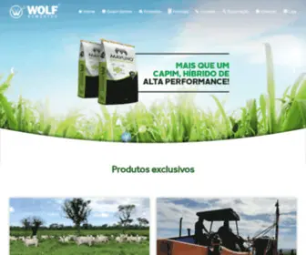 Wolfsementes.com.br(Wolf Sementes) Screenshot