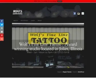 Wolfsfineline.com(Joliet Illinois (Chicago)) Screenshot