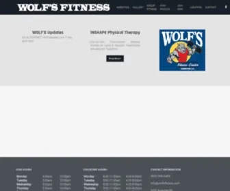 Wolfsfitness.com(Wolf's Fitness Center) Screenshot