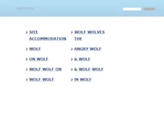 Wolfsite.com(wolfsite) Screenshot