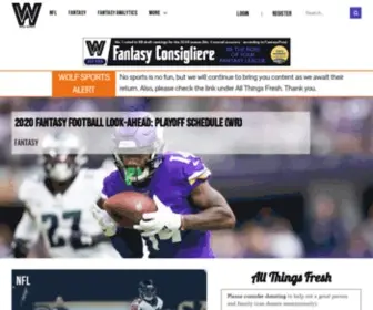 Wolfsports.com(Wolf Sports) Screenshot