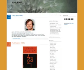 Wolfstahl.com(Klinikclown, Theaterpädagogik, Drama in Education, Buch-und Filmrezensionen) Screenshot