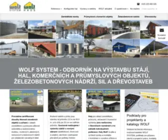 Wolfsystem.cz(Wolf) Screenshot