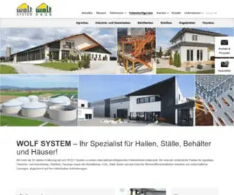 Wolfsystem.de(Stahlhallen, Häuser und Ställe) Screenshot