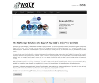 Wolftechgroup.com(Home) Screenshot