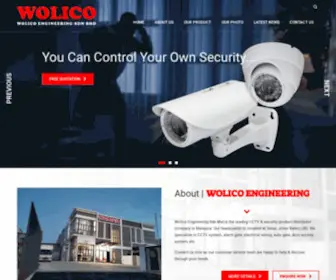 Wolico.com.my(Wolico Engineering) Screenshot