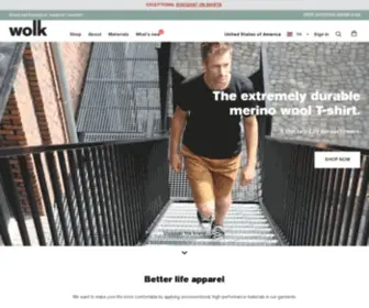 Wolk-Antwerp.com(Premium apparel) Screenshot
