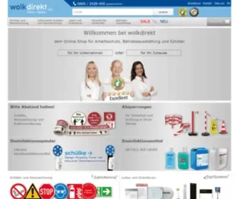 Wolkdirekt.com(Schilder und Betriebsausstattung Online) Screenshot