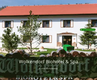 Wolkendorfhotel.ro(Wolkendorf Bio Hotel & Spa) Screenshot