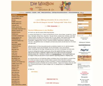 Wollbox.de(Die WollBox) Screenshot