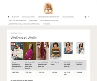 Wollemaus.de(Noro und ONline sowie Zubehör) Screenshot