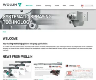 Wollinusa.com(Wollin GmbH) Screenshot