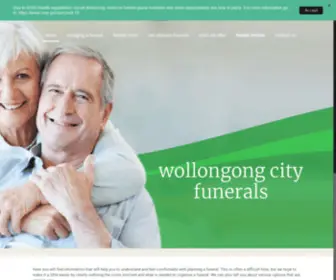 Wollongongcityfunerals.com.au(Professional Funeral Directors) Screenshot