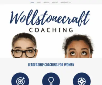 Wollstonecraftcoaching.com(Leadership coaching) Screenshot