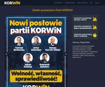 Wolnosc.pl(Partia KORWiN) Screenshot