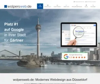 Wolpersweb.de(Webdesign Düsseldorf) Screenshot